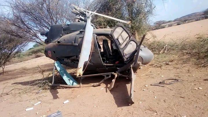 Kenya Military Chopper Crashes, Injured Officers Airlifted To Nairobi ...