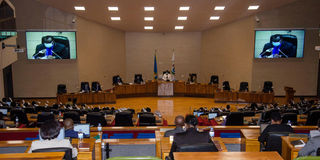 Rwanda Parliament.