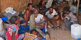 Ethiopian refugees.