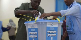 Somalia election.