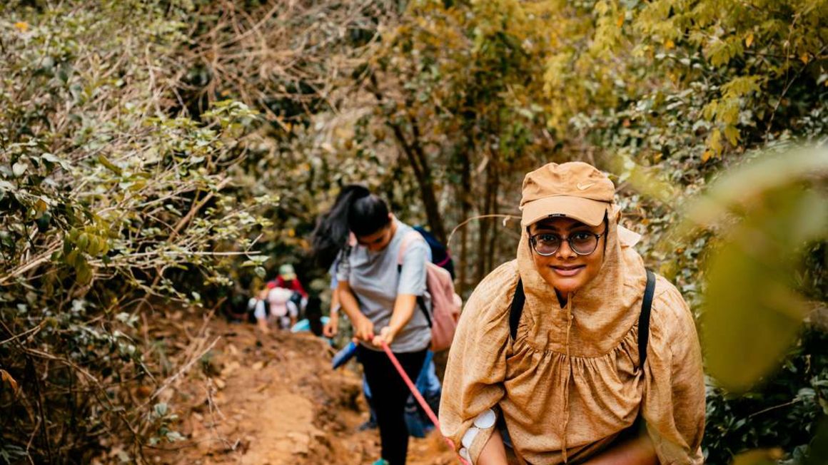 Hiking in Dar es Salaam.