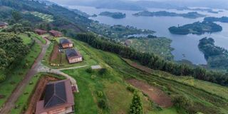 Lake Bunyonyi.