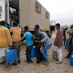South Africa-Zimbabwe border.