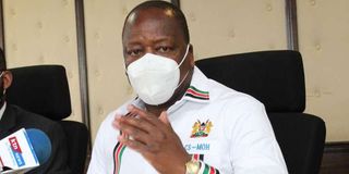 Mutahi Kagwe.