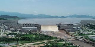 Grand Ethiopian Renaissance Dam.
