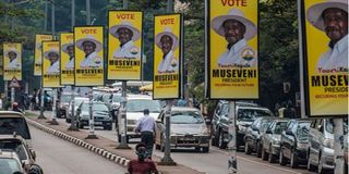 Uganda election.