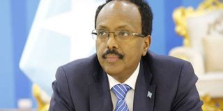Somali President.