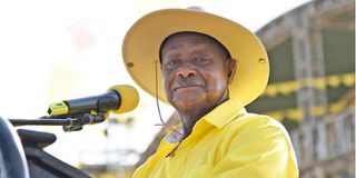 Yoweri Museveni.
