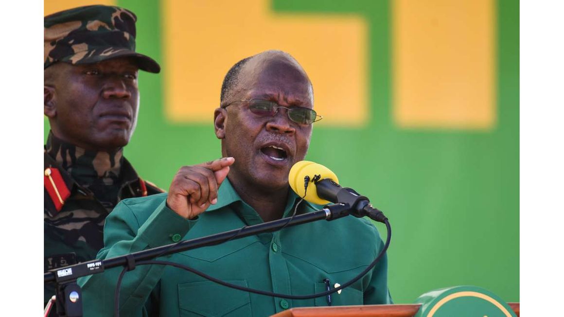 John Magufuli.