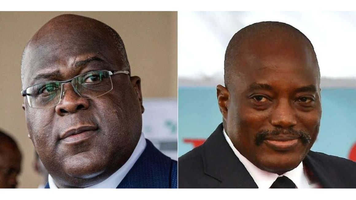 Felix Tshisekedi and Joseph Kabila.