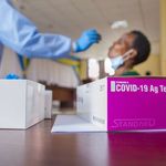 Covid-19 test.