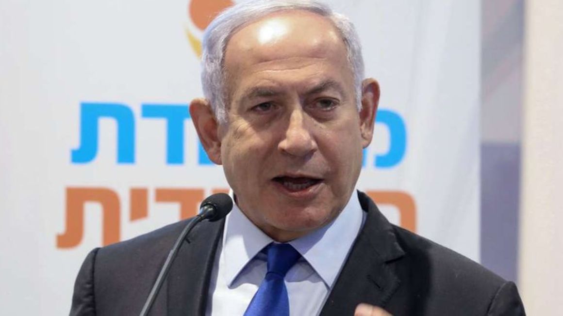 Benjamin Netanyahu.