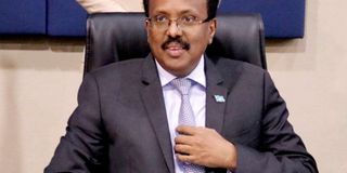 Mohamed Abdullahi Mohamed alias Farmaajo.