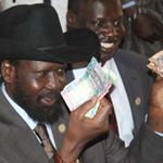 South Sudan banknotes.