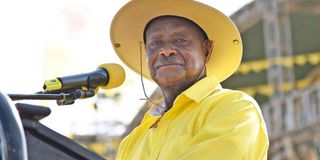 Yoweri Museveni.