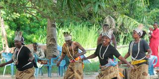 Dancers Tanzania.