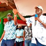 Raila Odinga and Hassan Joho.