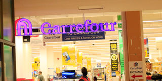 Carrefour Kampala.