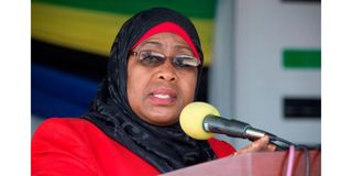 Samia Suluhu.