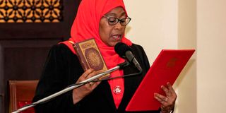 Samia Suluhu.