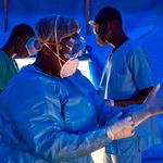 Covid test in Juba