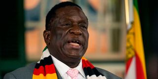 Emmerson Mnangagwa.