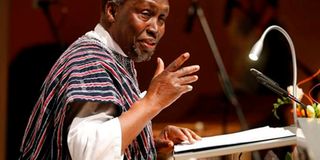 Ngũgĩ wa Thiong’o.