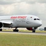 KQ airplane.