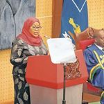 Samia Suluhu Hassan.