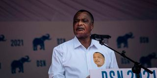 Congo President Denis Sassou-Nguesso 