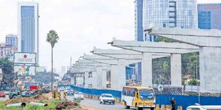 Nairobi Expressway in Kenya.