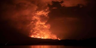 Nyiragongo volcano