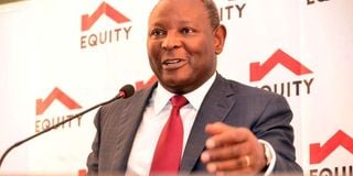 Equity Group CEO James Mwangi.