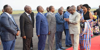 Burundian President Evariste Ndayishimiye.