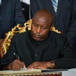 Burundian President Evariste Ndayishimiye