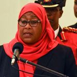 Tanzanian President Samia Suluhu Hassan.