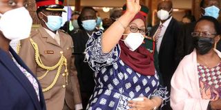 Samia Suluhu.