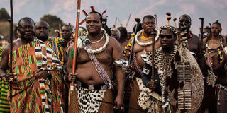 King Mswati III of eSwatini