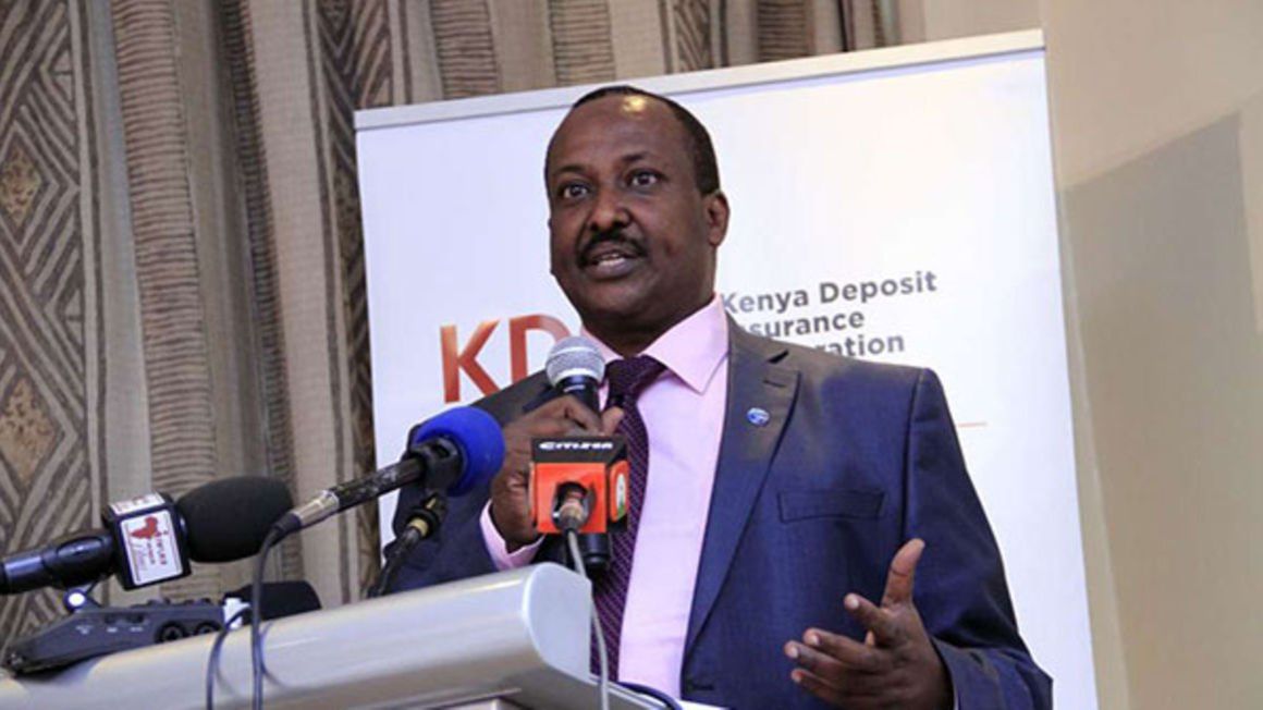 KDIC chief executive officer Mohamud Ahmed Mohamud.