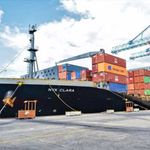 Mombasa port.