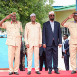 Hussein Roble and Islam Madobe.