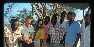 Kamoya Kimeu, Meave Leaky, and field team. 