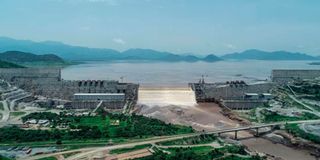 Grand Ethiopian Renaissance Dam.