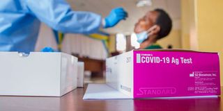 Rwanda Covid-19 test.