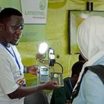 An Umeme sales rep
