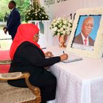 Tanzanian President Samia Suluhu