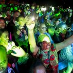 A past music festival. 
