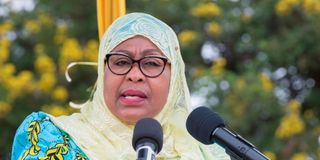 Tanzania's President Samia Suluhu Hassan