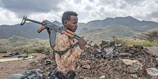 Afar Special Forces soldier