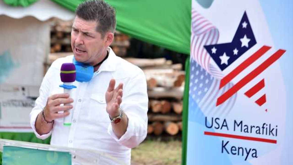 US Ambassador to Kenya Kyle McCarter. 